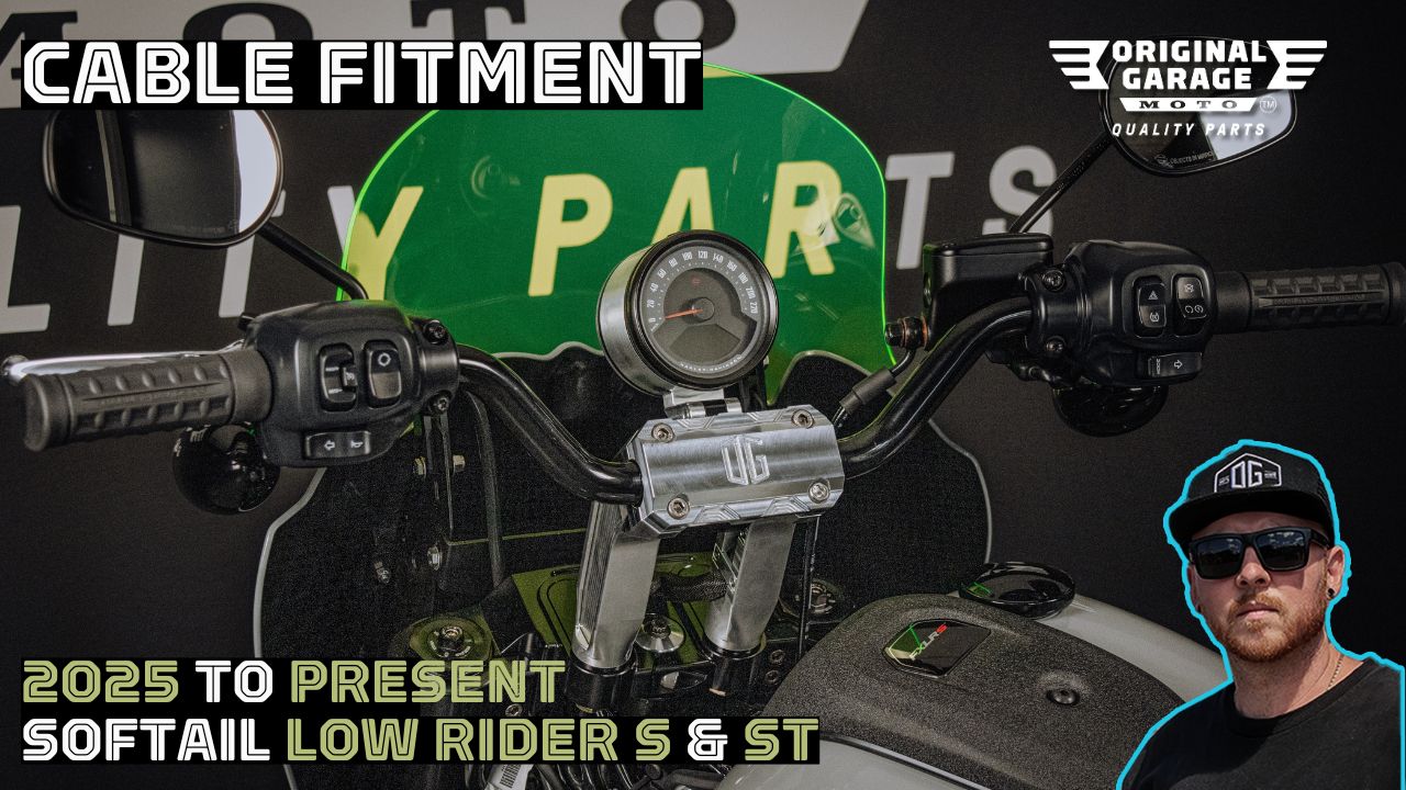 Cable Fitment: 2025 to Present FXLRS & FXLRST