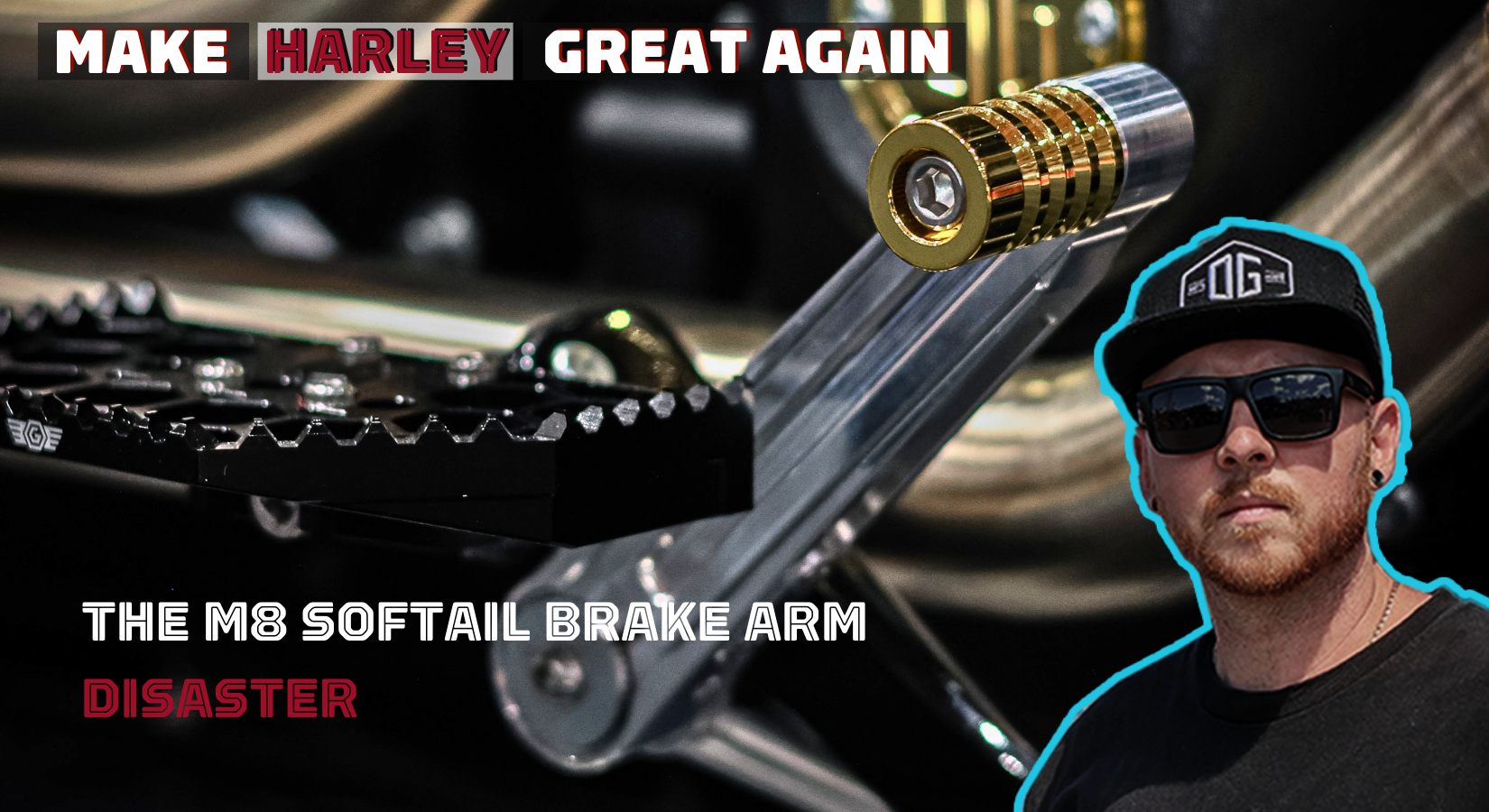 Harley Davidson M8 Softail Brake Arm