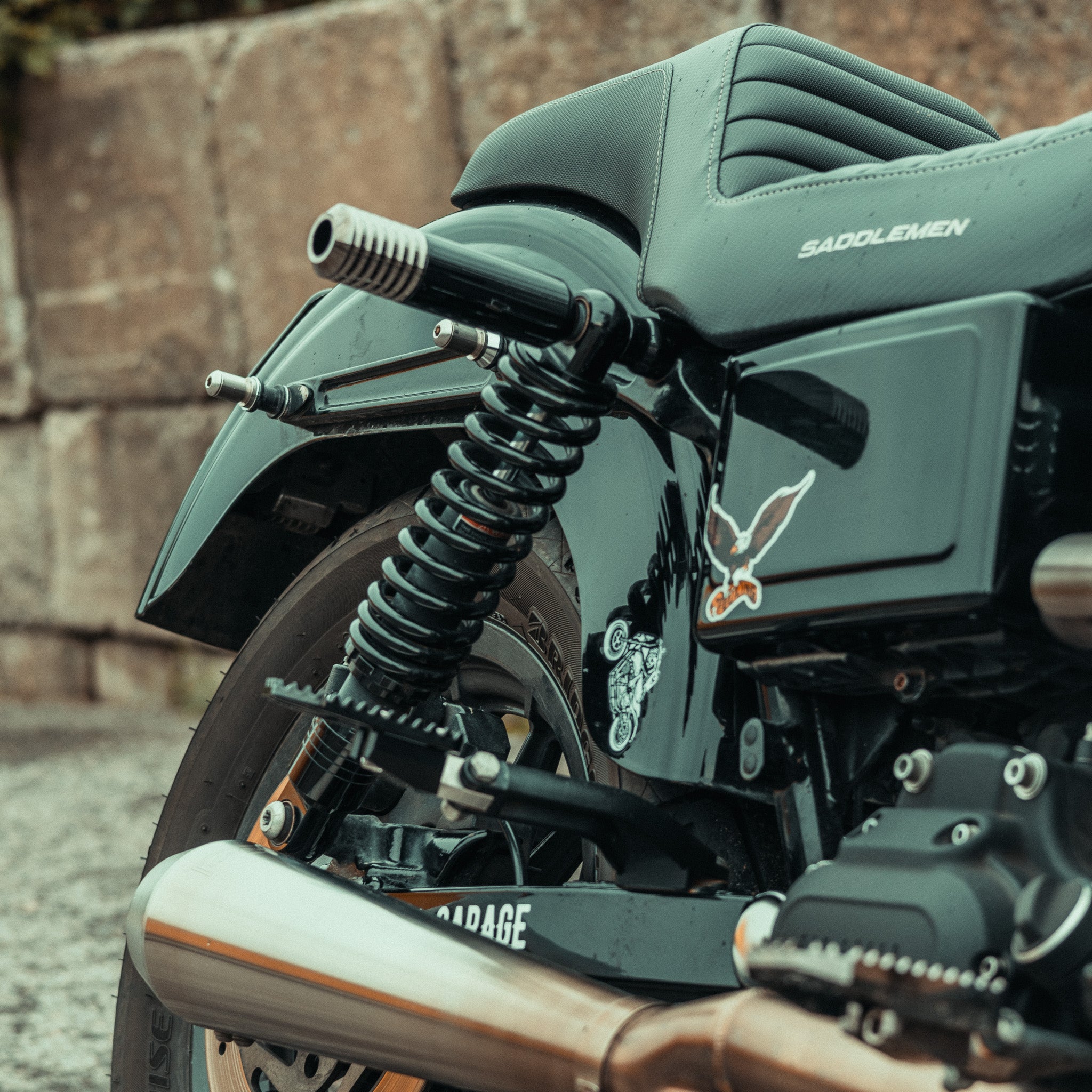 OG Harley-Davidson Dyna Rear Shock Sliders