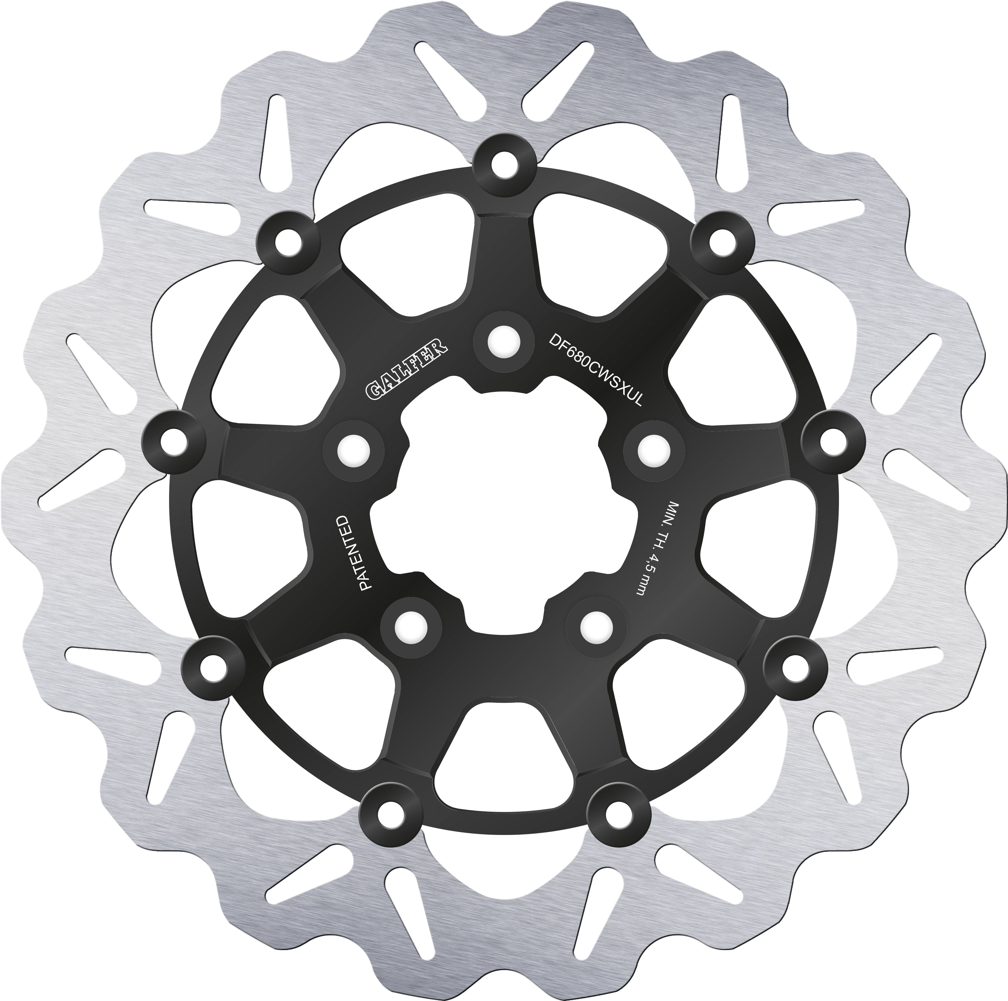 13" Oversize Floating Wave® Rotor - Front - Harley-Davidson