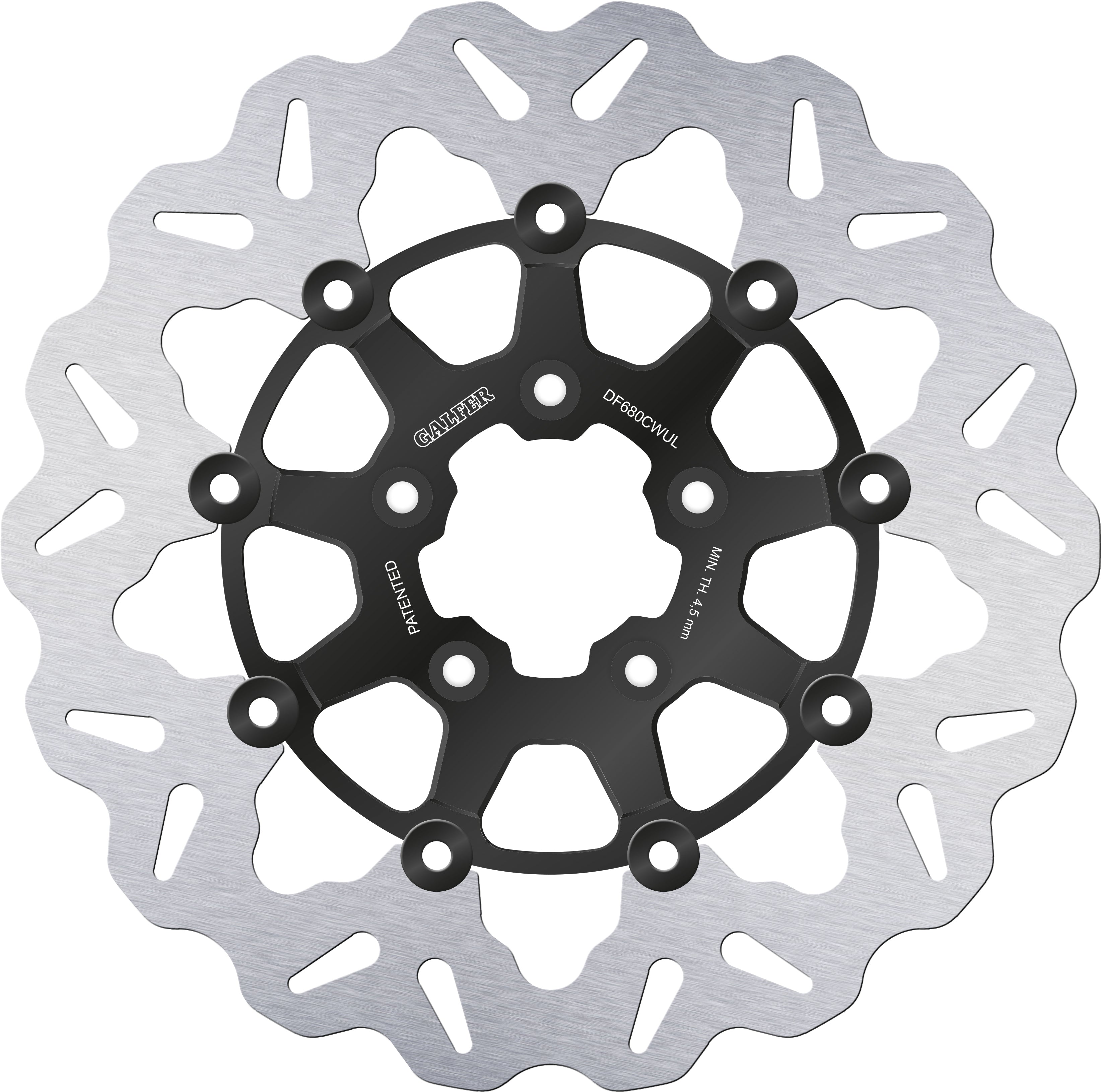 11.5″ Standard Floating Wave® Rotor – Front - Harley Davidson