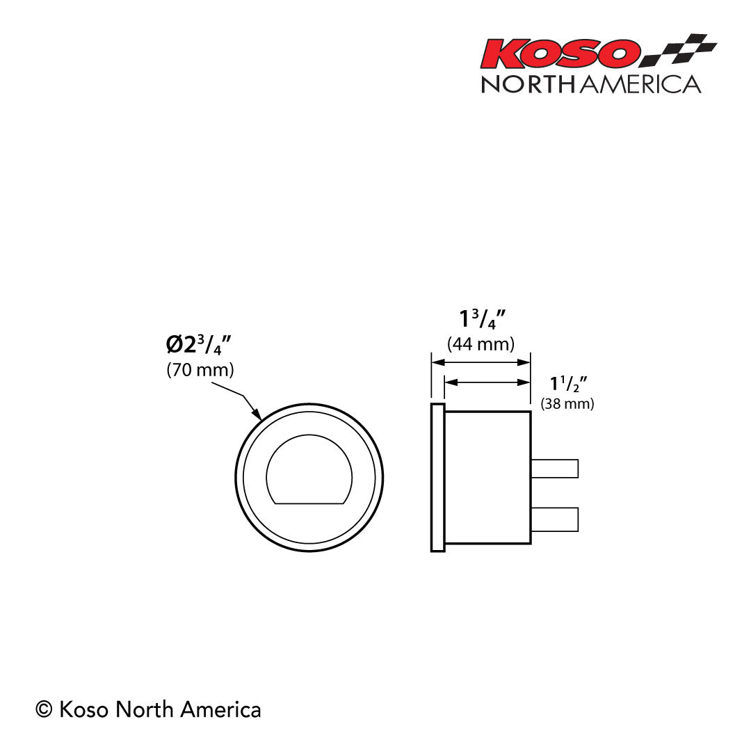Koso HD-03X TFT Gauge Set for Harley-Davidson 2014-2023 models