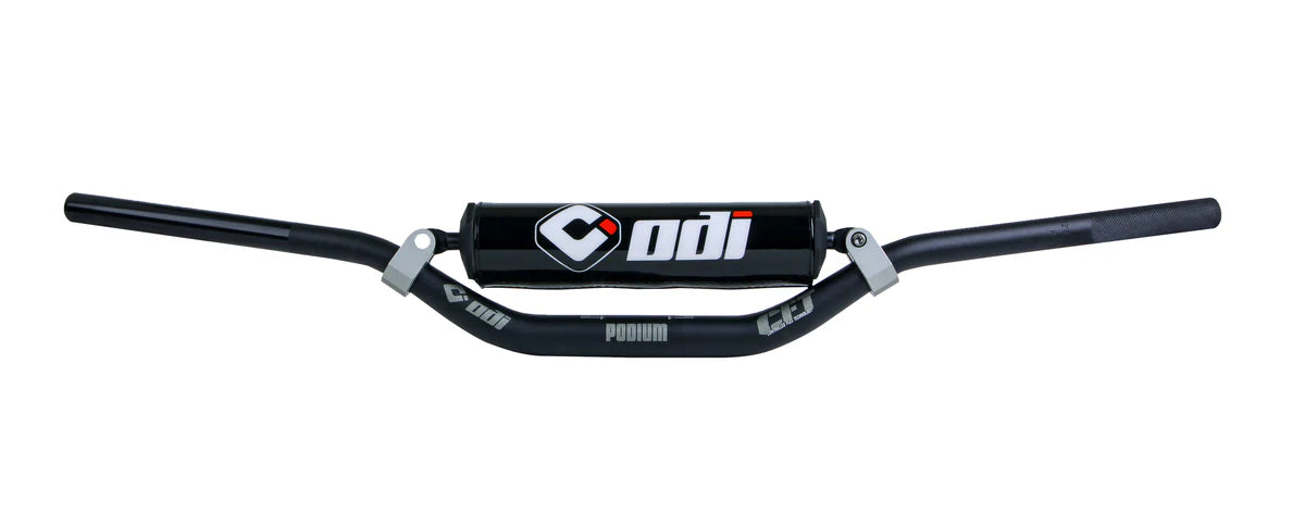 Guidon ODI CFT Podium MX 1-1/8" - Noir CR High Bend