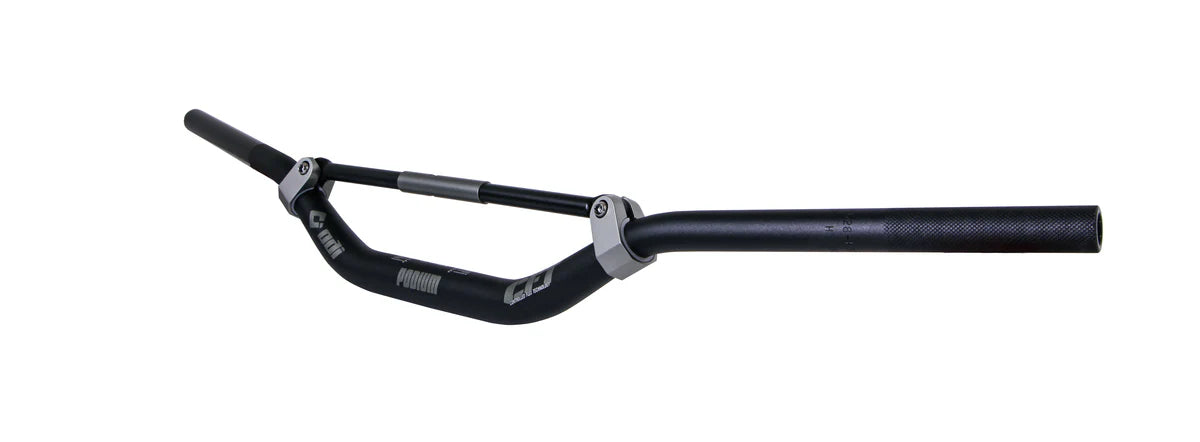 Guidon ODI CFT Podium MX 1-1/8" - Noir CR High Bend