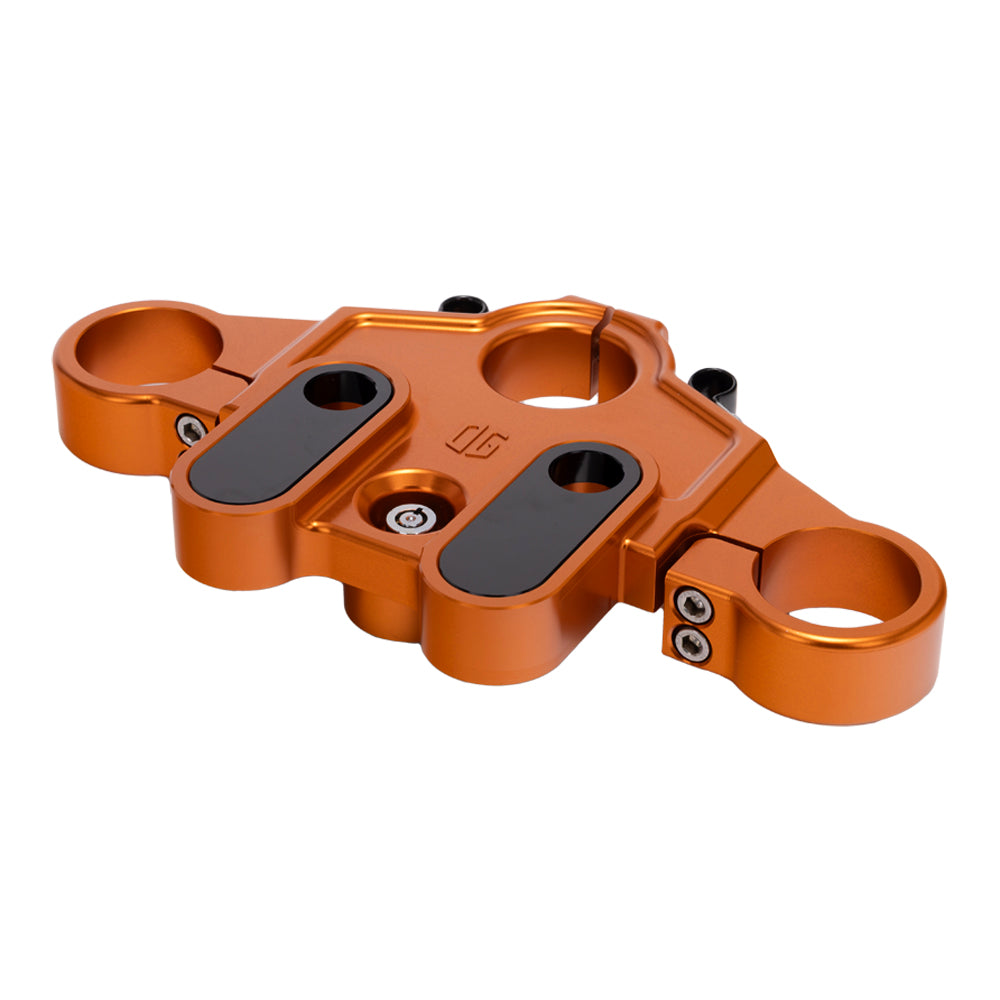 Orange Harley Davidson Street Glide Road Glide Touring Top Triple Tree