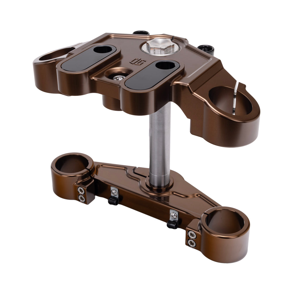 Bronze Harley Davidson 2014-Up Touring Drop 1" Triple Trees kit