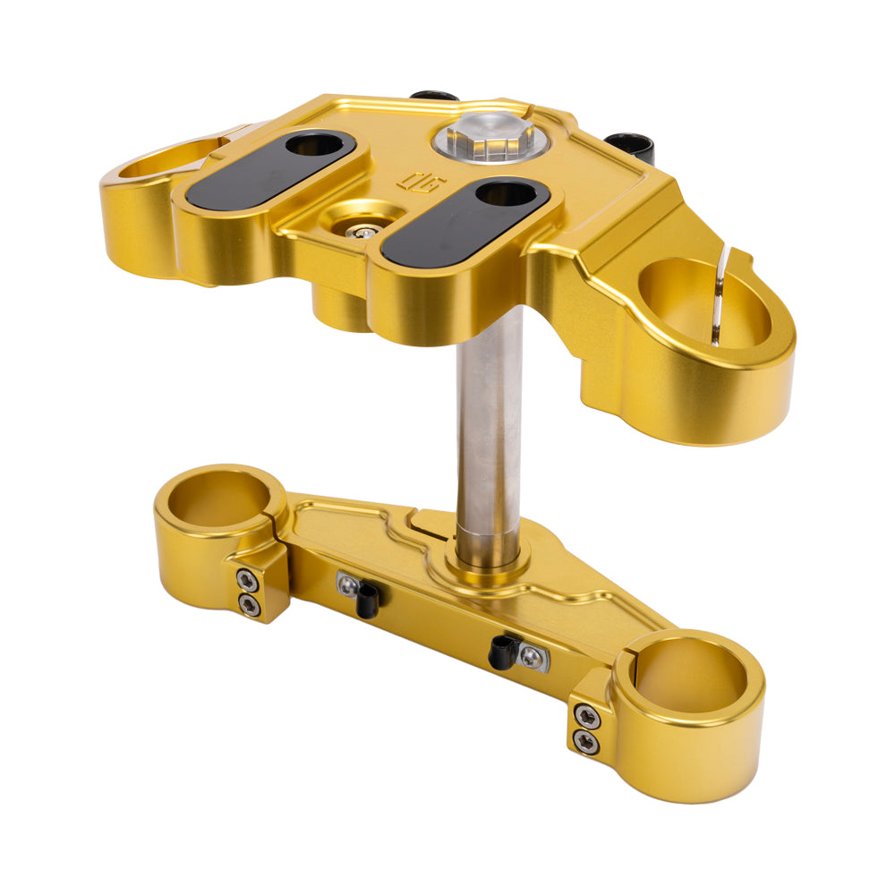 Gold Harley Davidson 2014-Up Touring Drop 1" Triple Trees kit