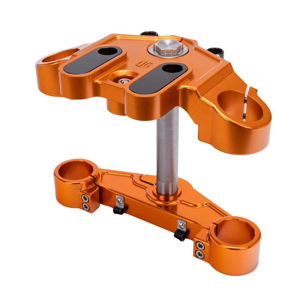 Orange Harley Davidson 2014-Up Touring Drop 1" Triple Trees kit