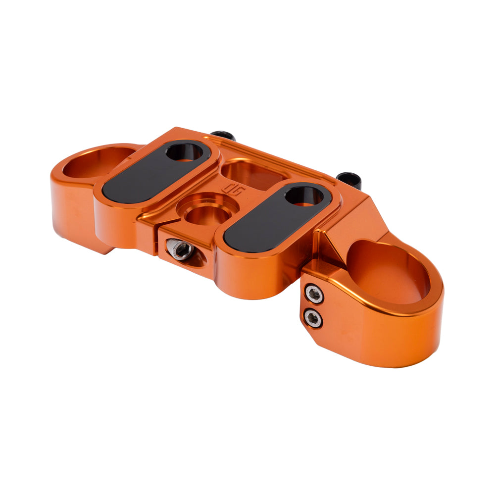 Orange OG 2018-Up Softail 49mm Drop 1 inch Top Triple Tree