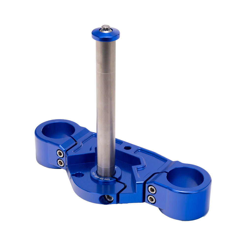 Blue OG 2018-Up Softail 49mm Lower Triple Trees kit