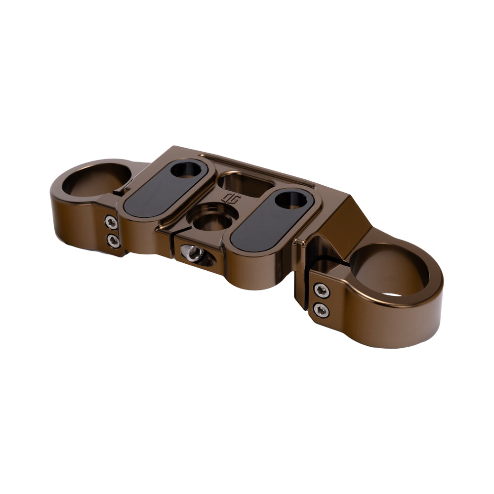 Bronze 2020-Up Softail Lowrider S & ST Drop 1" Top Triple Tree