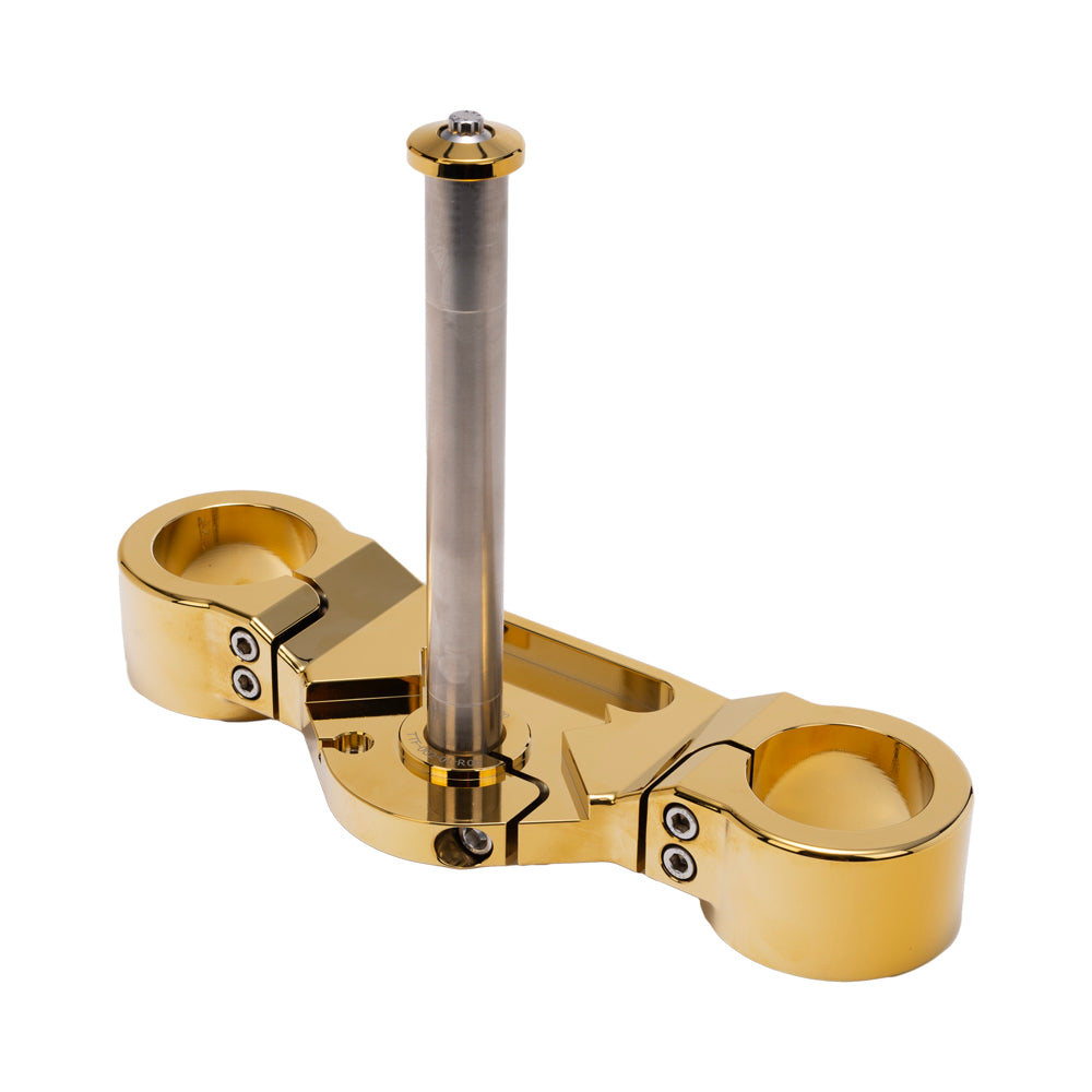 Gold Plating 2020-Up Softail Lowrider S & ST Lower Triple Tree kit