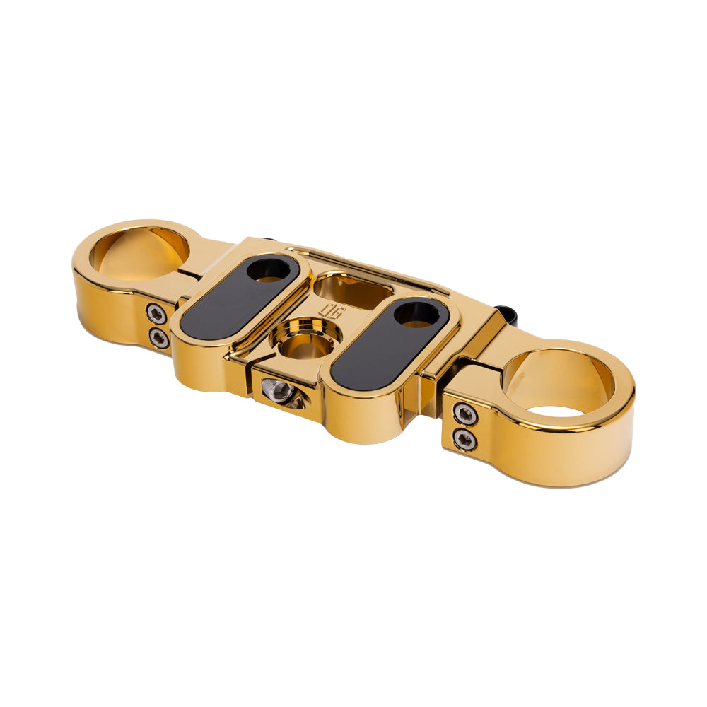 Softail Lowrider S ST Top Triple Tree Gold Plating