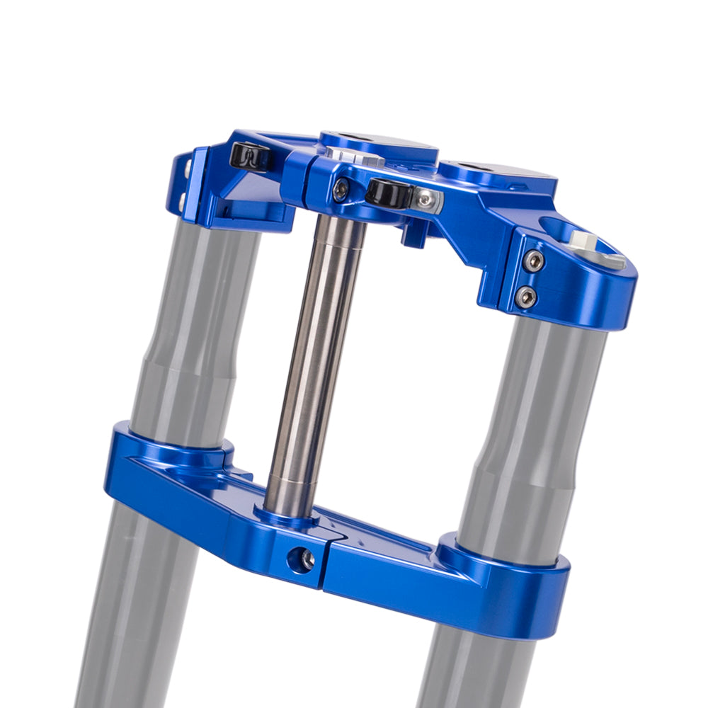 OG Blue 2023-Up Touring CVO Triple Trees kit Drop 1 inch