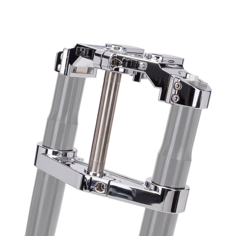 OG Chrome 2023-Up Touring CVO Triple Trees kit Drop 1 inch