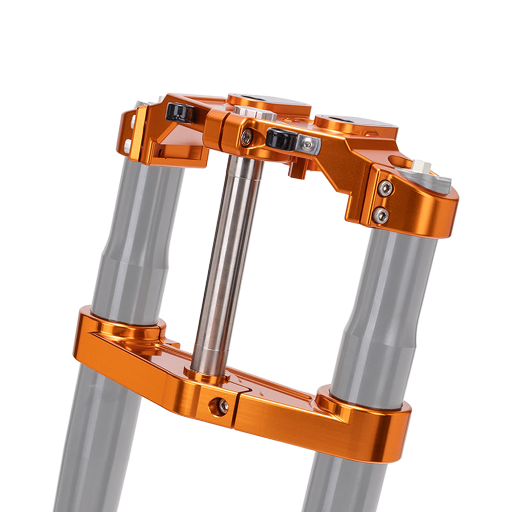 OG Orange 2023-Up Touring CVO Triple Trees kit Drop 1 inch