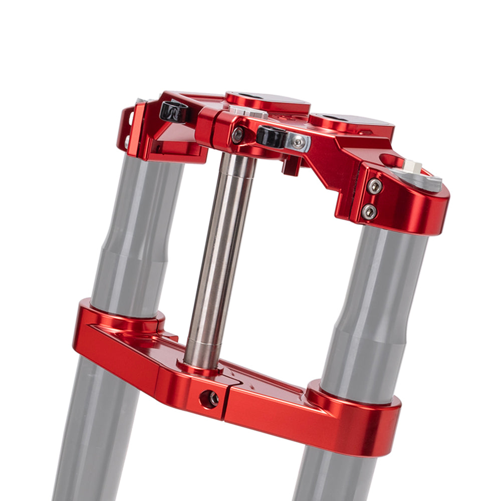 OG Red 2023-Up Touring CVO Triple Trees kit Drop 1 inch
