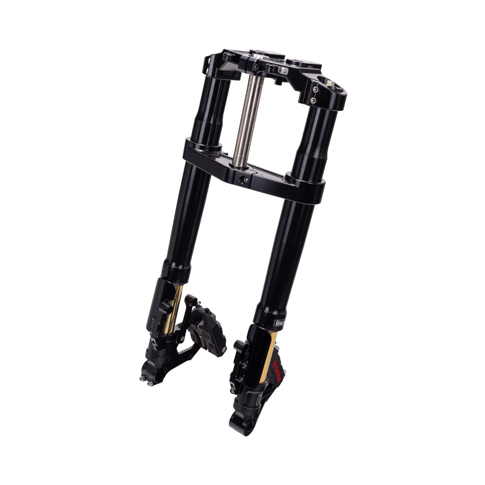 OG Black 2024-Up Touring Inverted Front End Complete kit Drop 1"