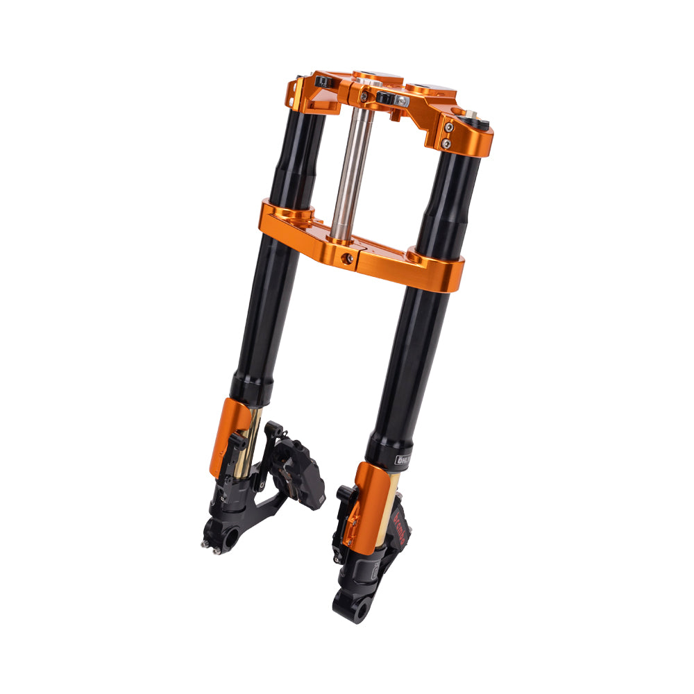 OG Orange 2024-Up Touring Inverted Front End Complete kit Drop 1"