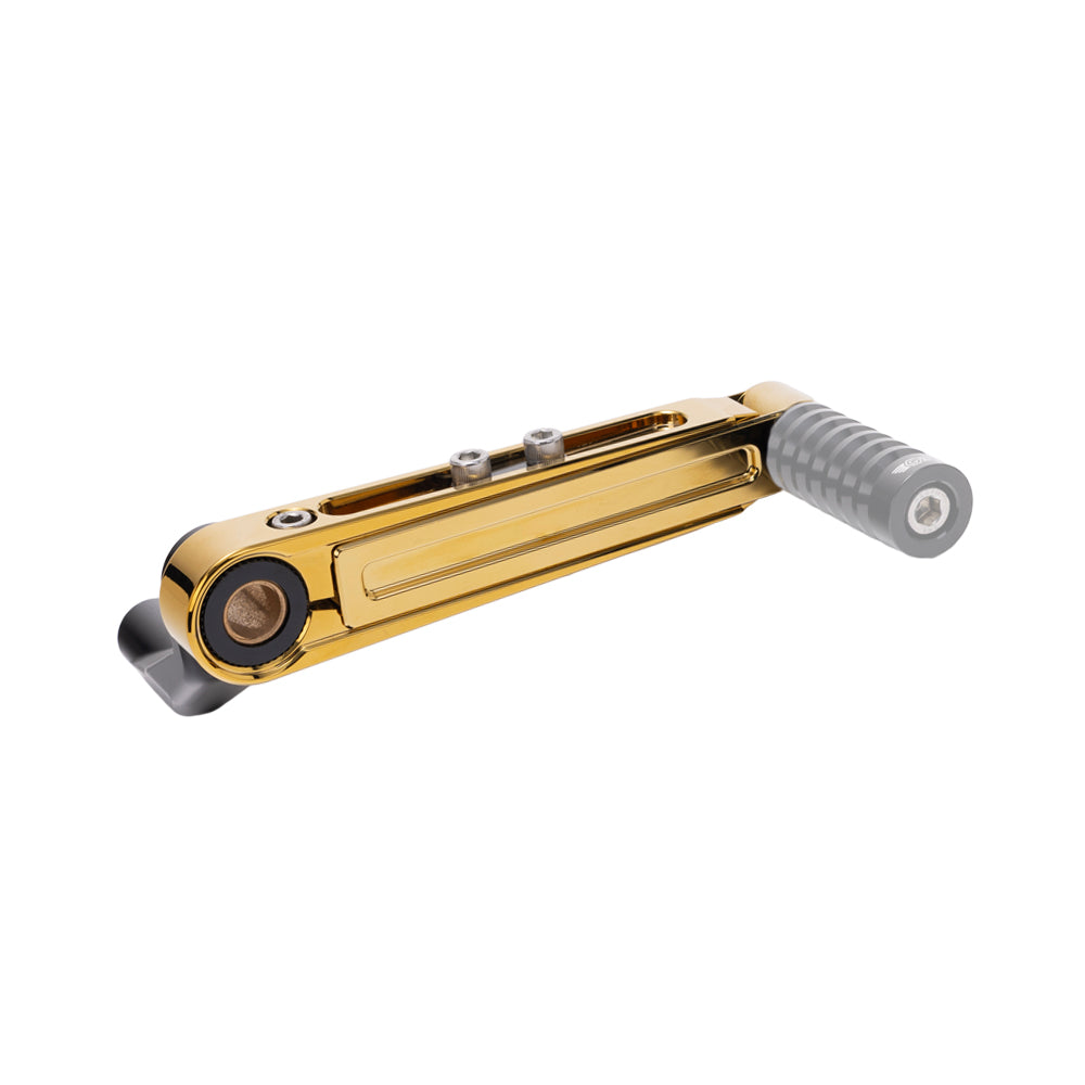 Gold Plating Adjustable Brake Arm for Harley-Davidson M8 Softails