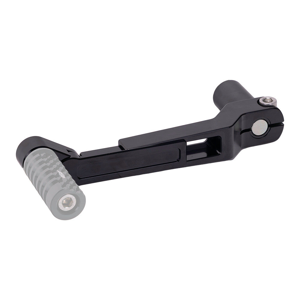 Black OG Adjustable Shift Lever for Harley-Davidson Touring Models fully extended