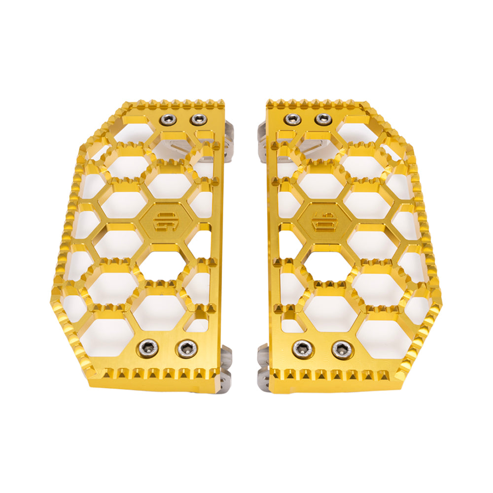 Gold Floorboards for Harley Davidson Touring Model