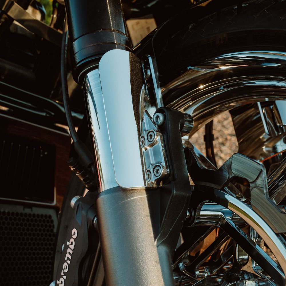 Chrome Fork Guards on a CVO