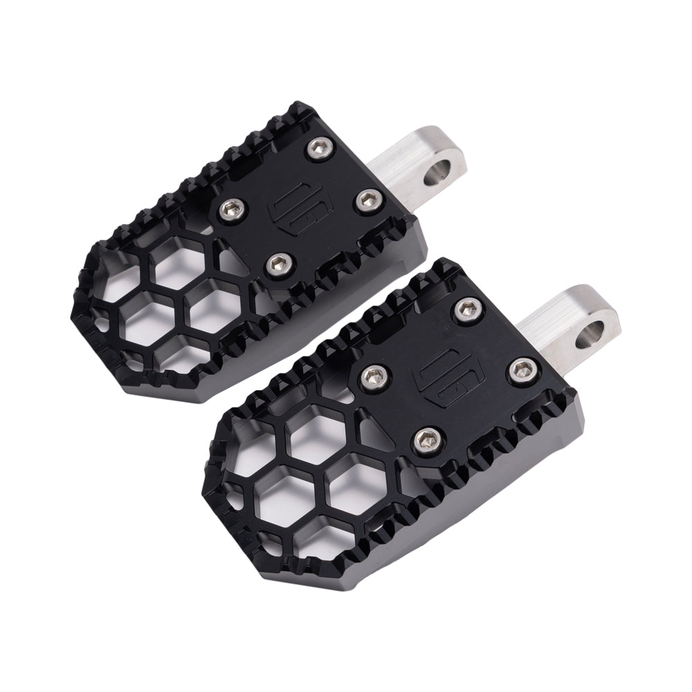 Black Harley Davidson OG HoneyComp V3 Foot Pegs