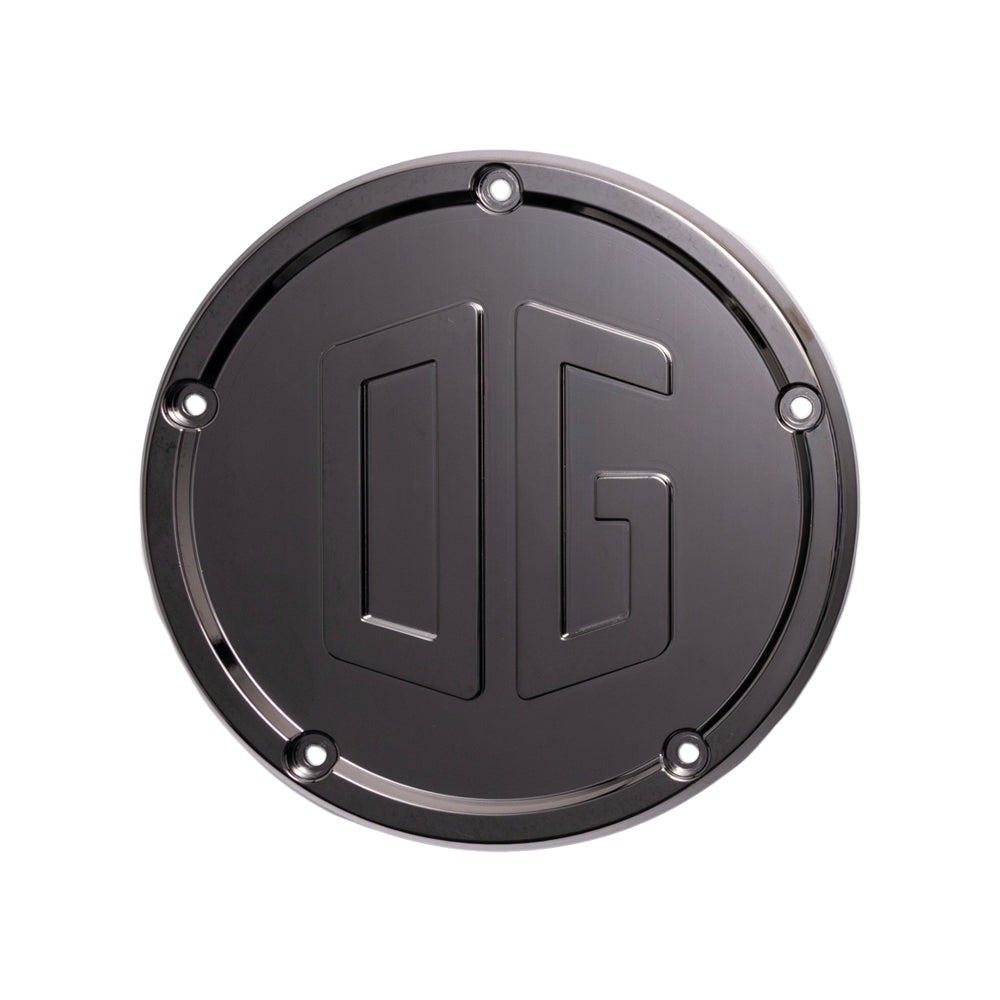 OG Black Chrome M8 Softail Derby Cover