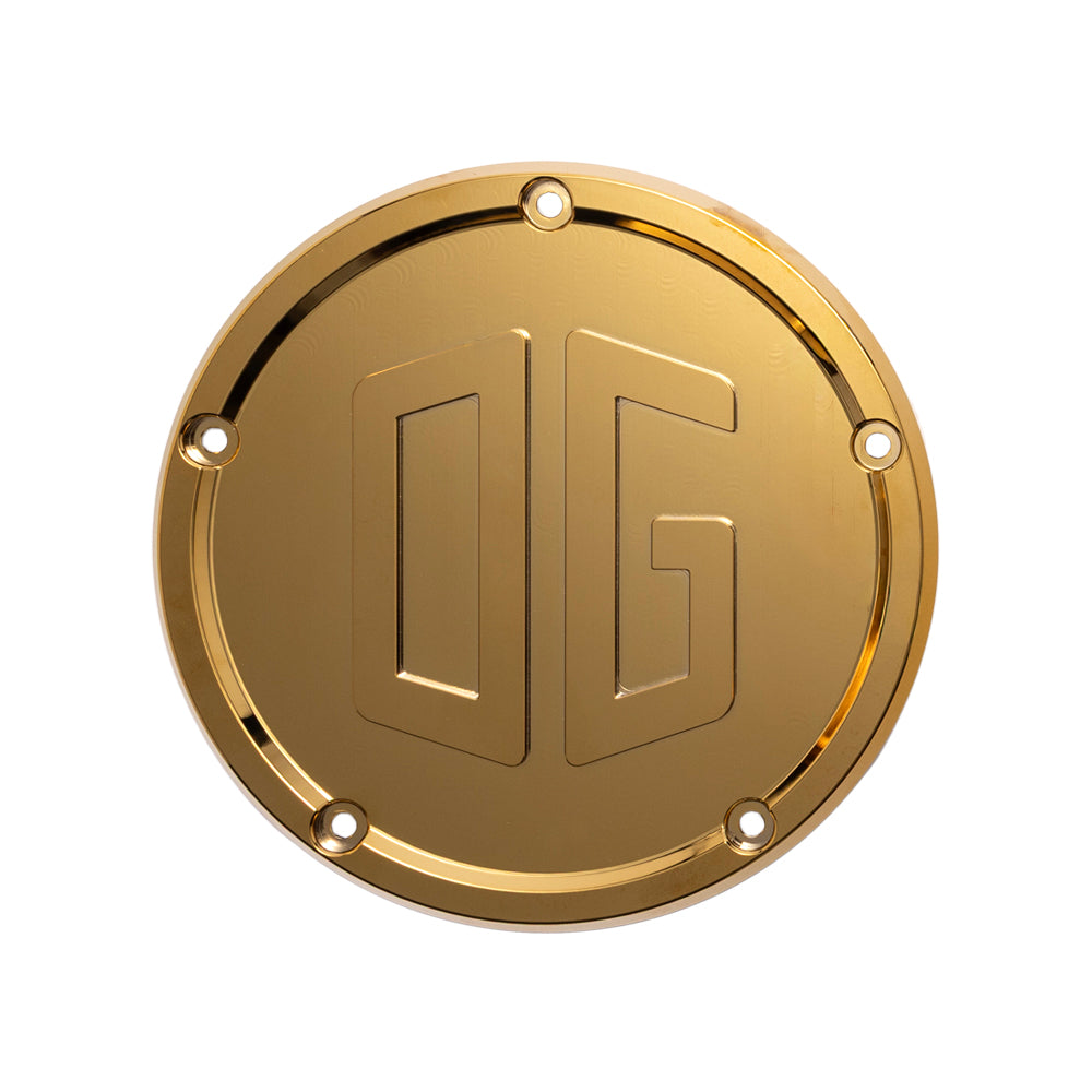 OG Gold Plating M8 Softail Derby Cover