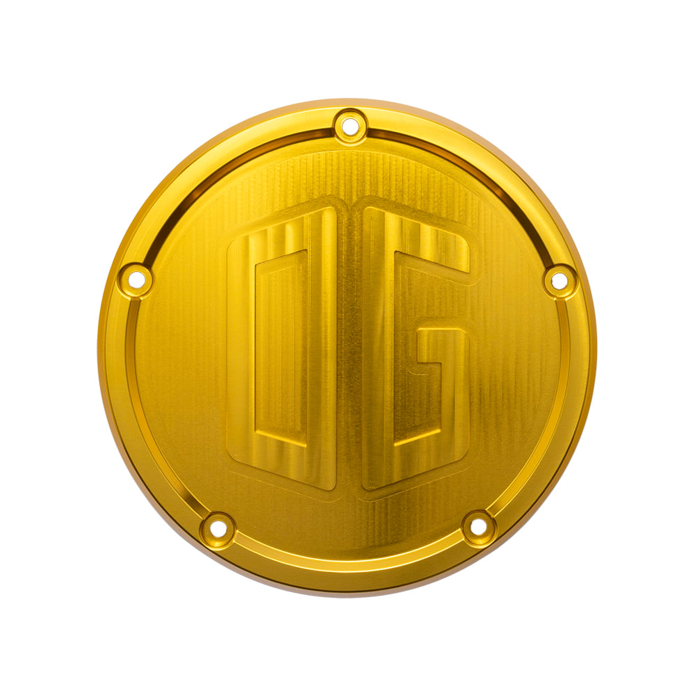 OG Gold M8 Softail Derby Cover