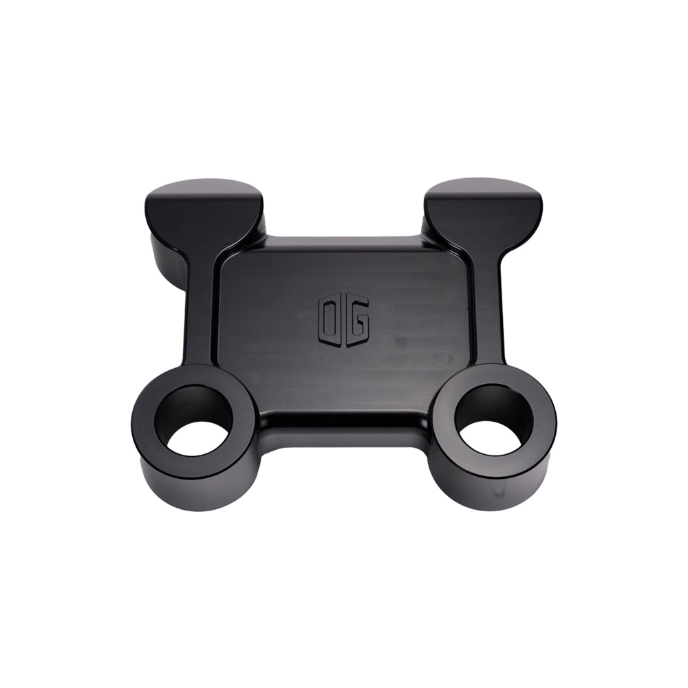 OG Black M8 Softail Pull Back Plate