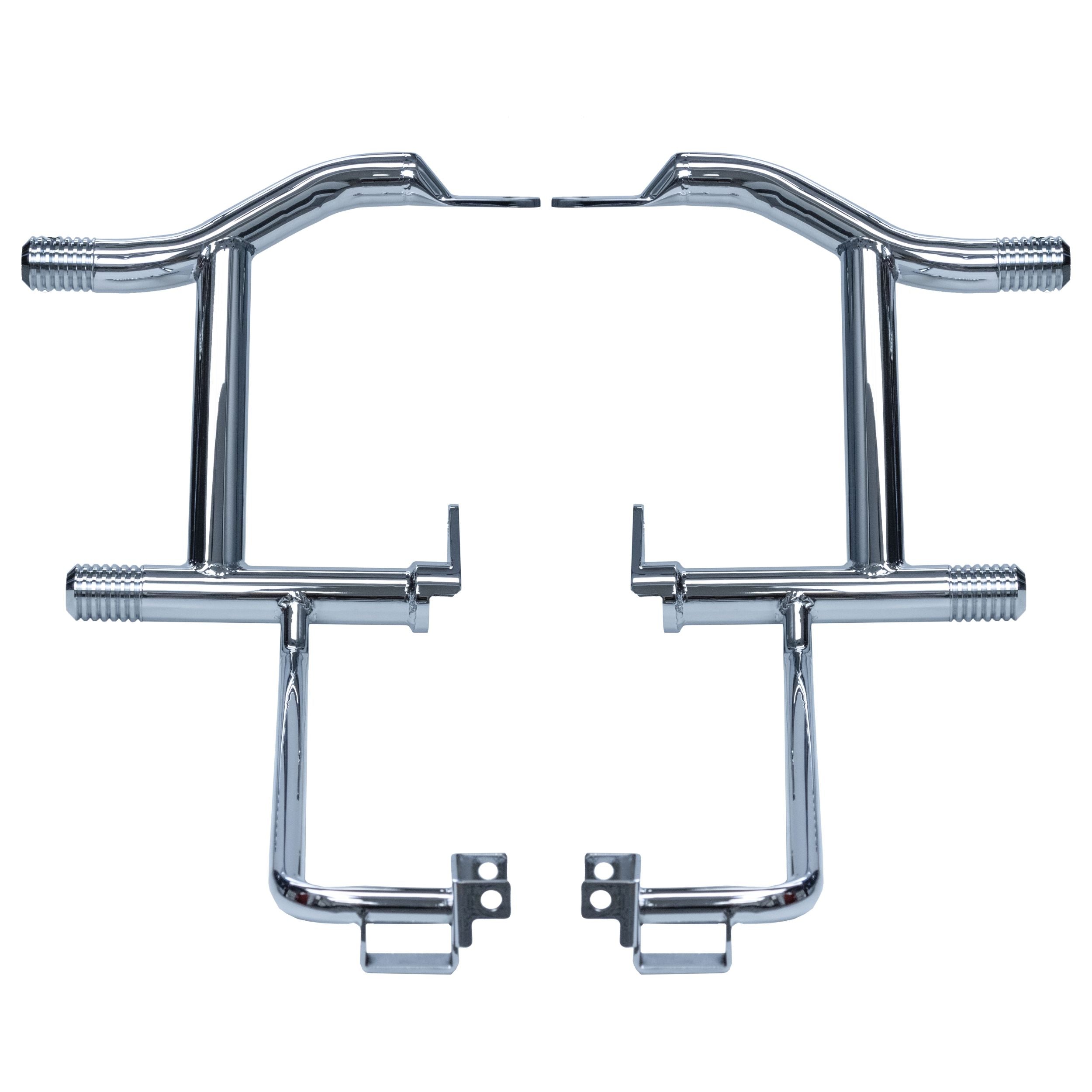 Harley Davidson Bagger Touring Chrome Rear Crash Bar Bag Saddle Protection
