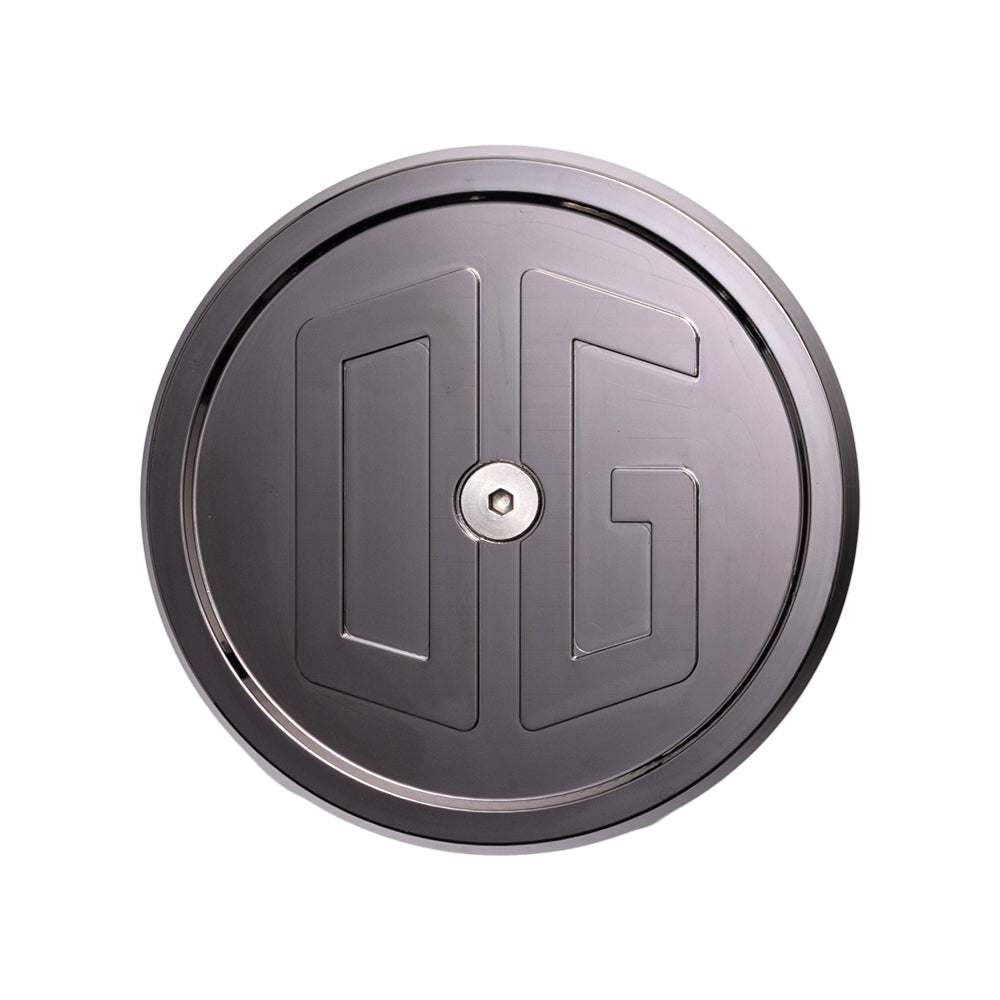 OG Black Chrome Round Air Cleaner Cover Classic