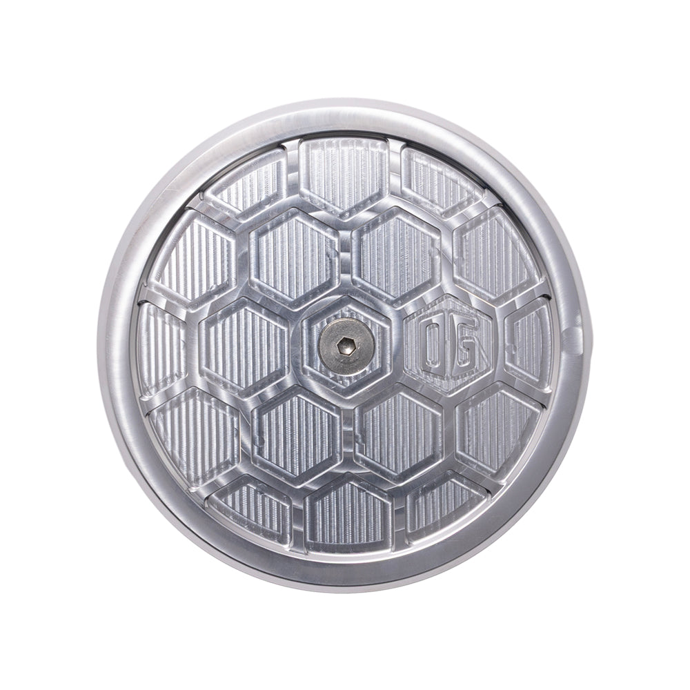 OG Aluminium Round Air Cleaner Cover HoneyComp