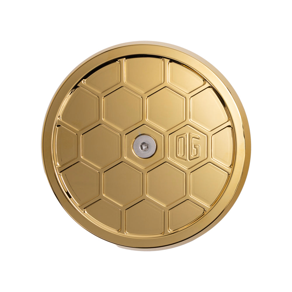 OG Gold Plating Round Air Cleaner Cover HoneyComp
