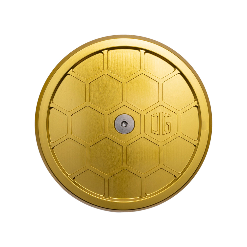 OG Gold Round Air Cleaner Cover HoneyComp