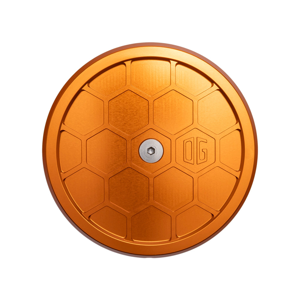 OG Orange Round Air Cleaner Cover HoneyComp
