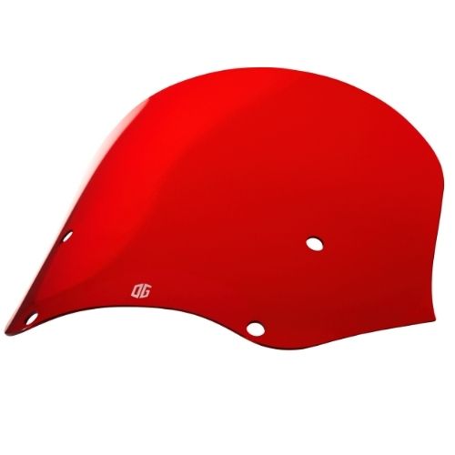 T-Sport Fairing 12 inch Replacement Windscreen Red