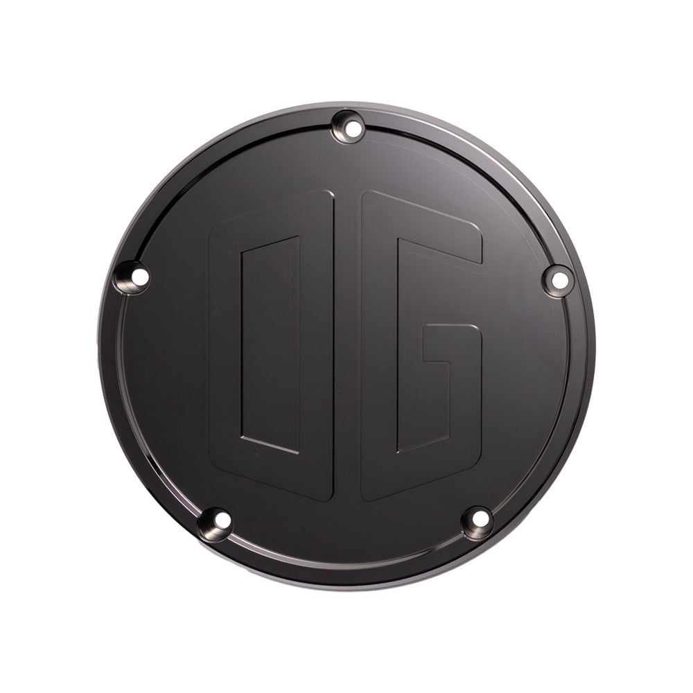 OG Black Chrome Twin Cam Derby Cover