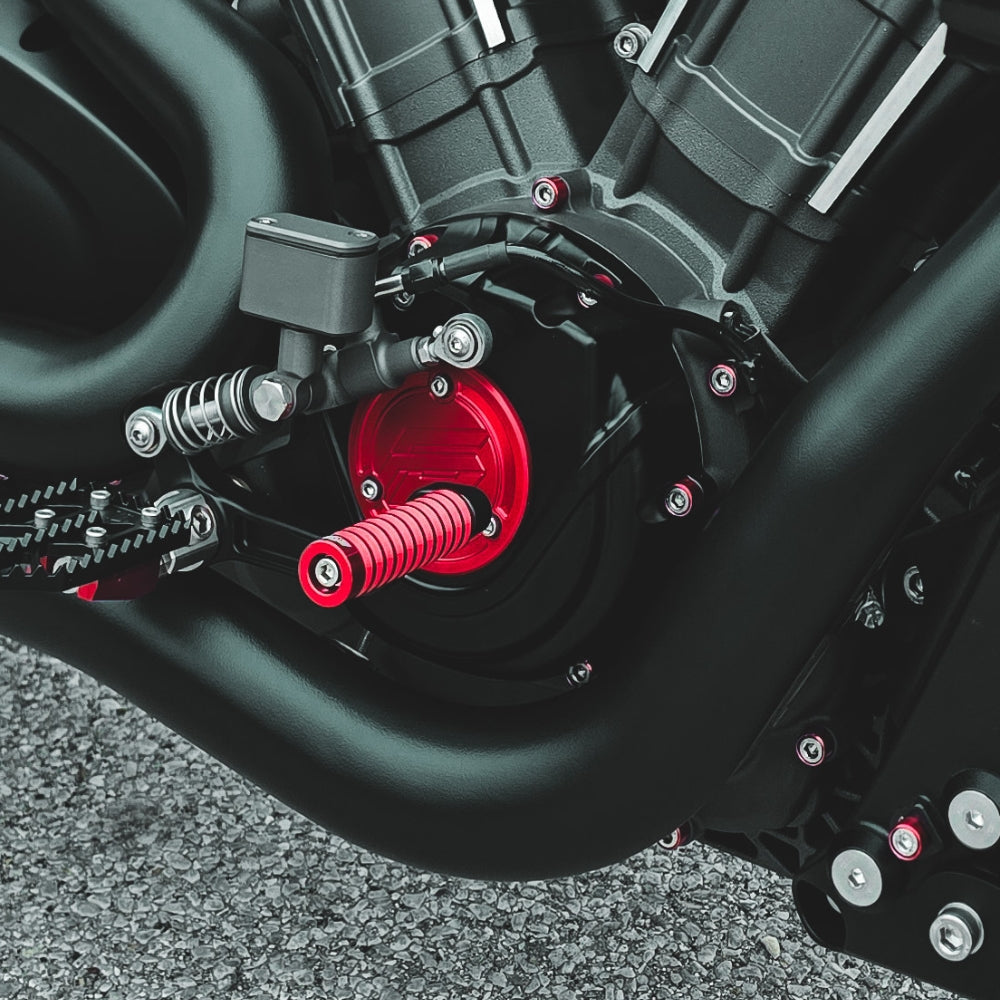OG x Forever Rad 3'' Indian Shifter Peg installed on a 2026 Indian Challenger