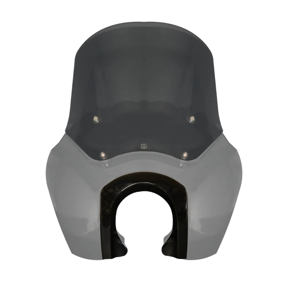 Original Garage Moto Softail Low Rider S Complete T-Sport Fairing Kit - Billiard Gray - OEM Headlight