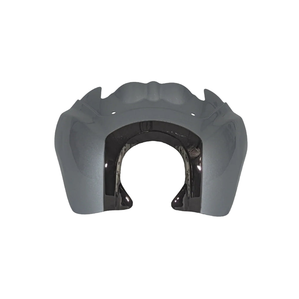 OG Softail Low Rider s_Complete T Sport Fairing Kit Gunship Grey OEM Headlight Grey