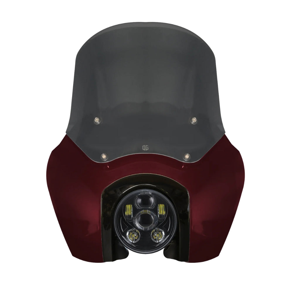 OG Softail Low Rider S Complete T-Sport Fairing Kit - Midnight Crimson