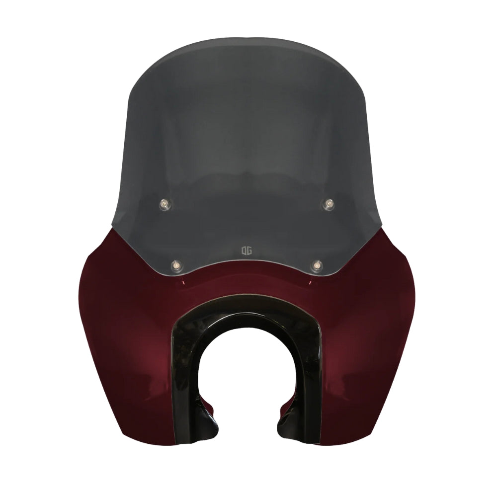 OG Softail Low Rider S Complete T-Sport Fairing Kit - Midnight Crimson - OEM Headlight