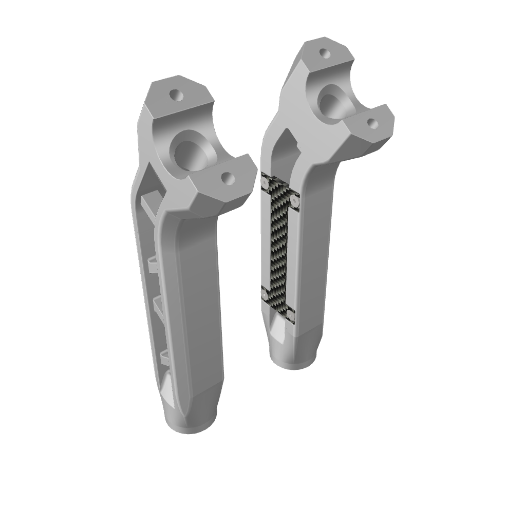 OG Performance 8.5" Pull Back Riser Legs