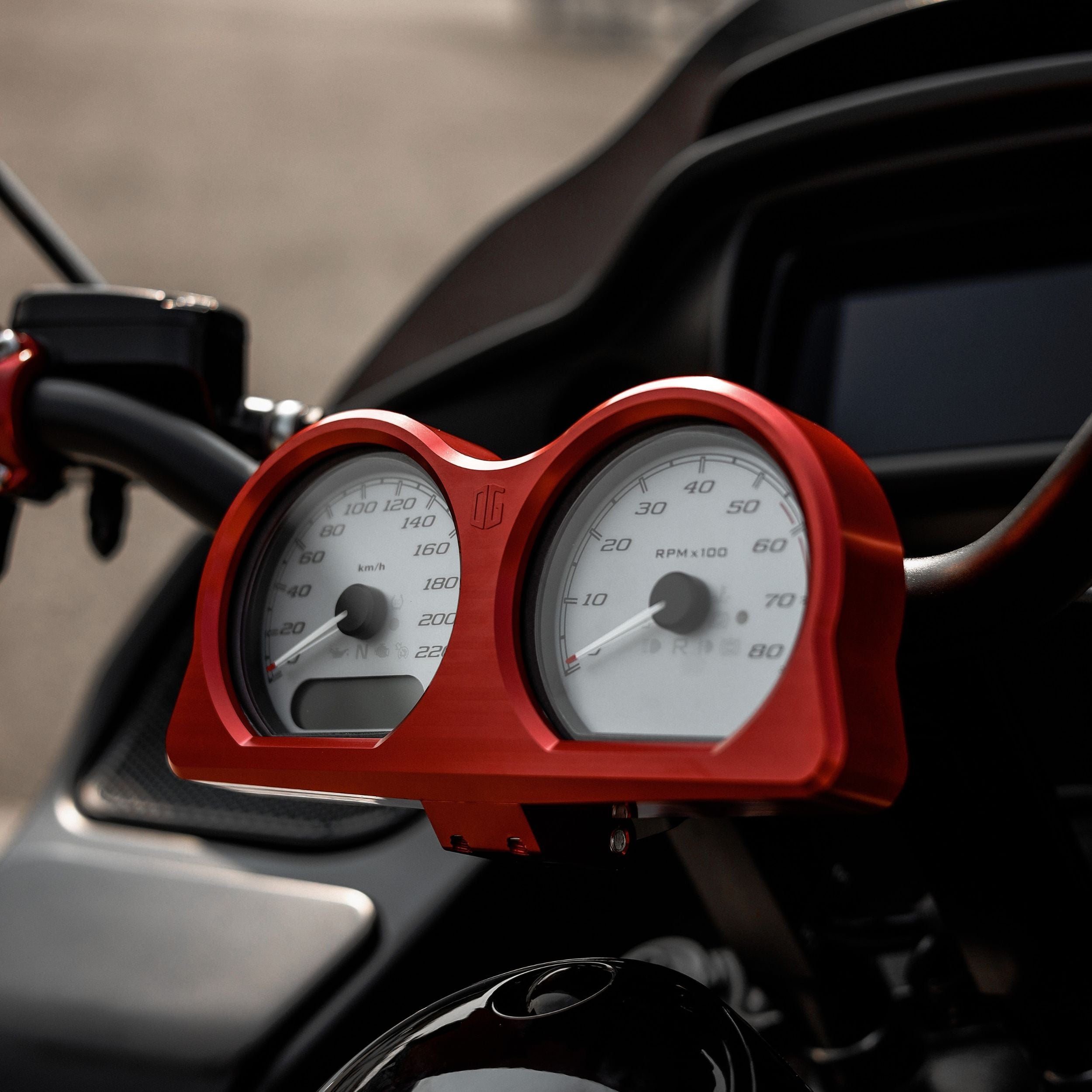 Lunette de jauges OG pour Road Glide