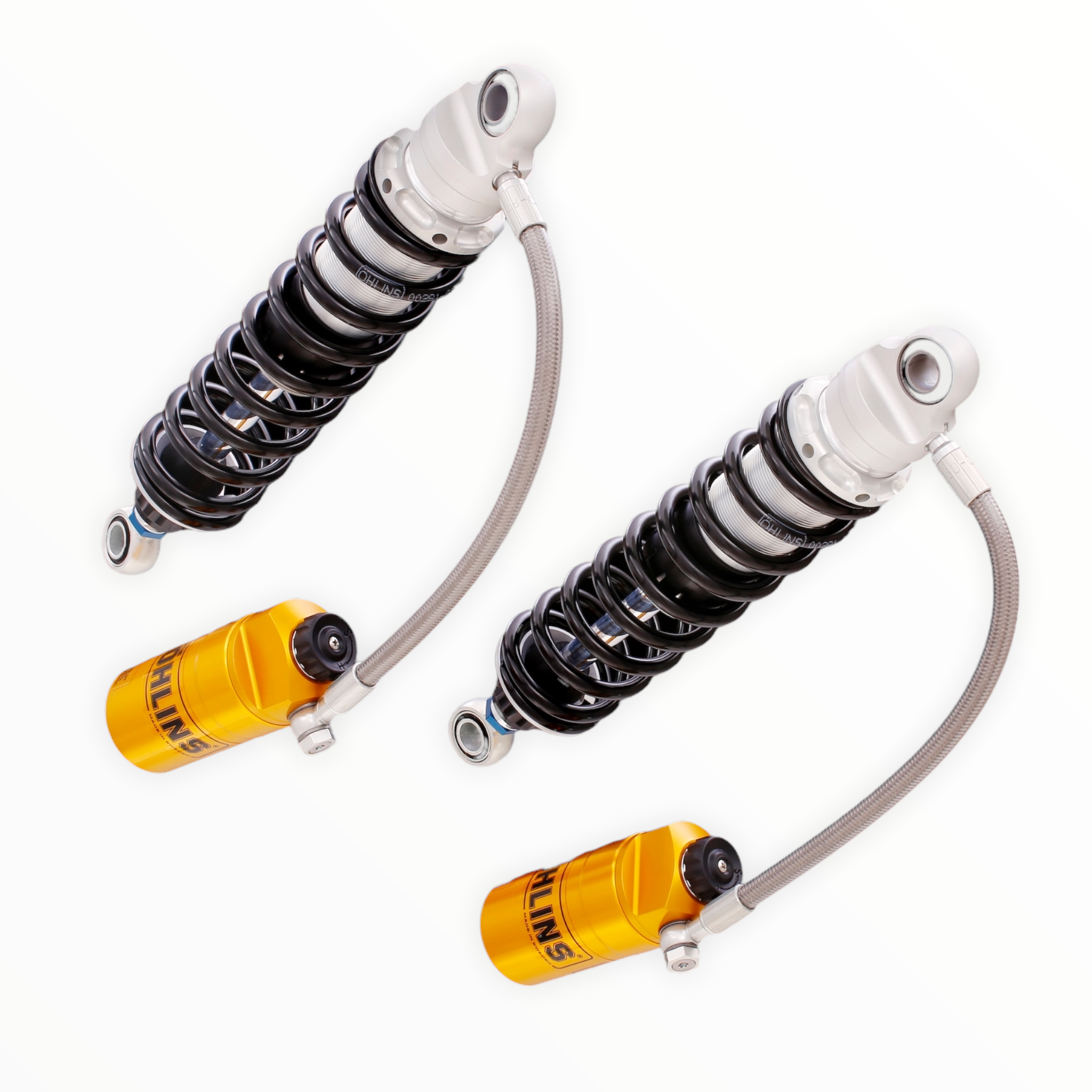 Amortisseurs réglables Ohlins HD 044 Touring avec réservoir à distance