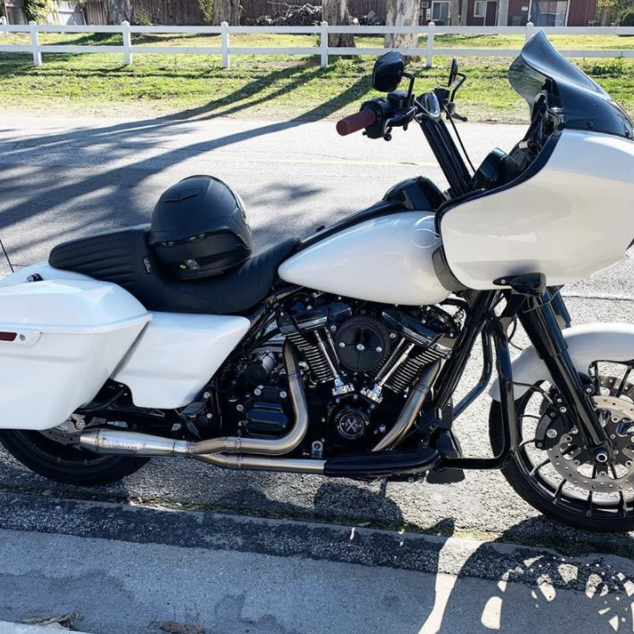 Stealth Pipes M8 Bagger Exhaust - Stainless - Original Garage Moto