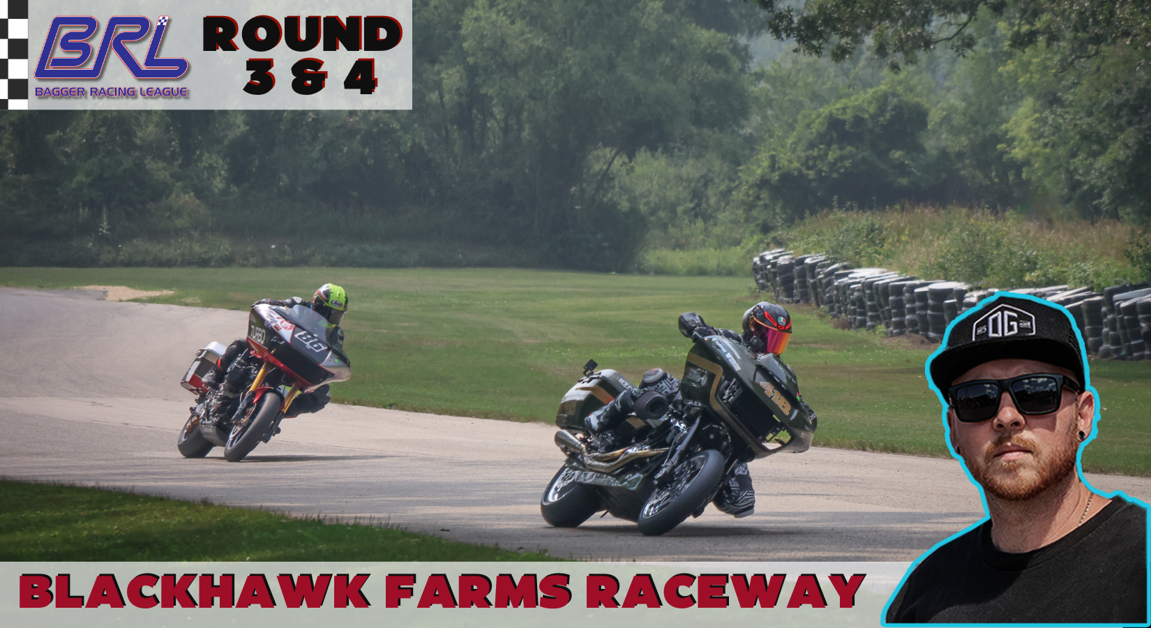 Bagger Racing League Battle of the Baggers 2023 Rd 3 & 4: Blackhawk Farms Raceway